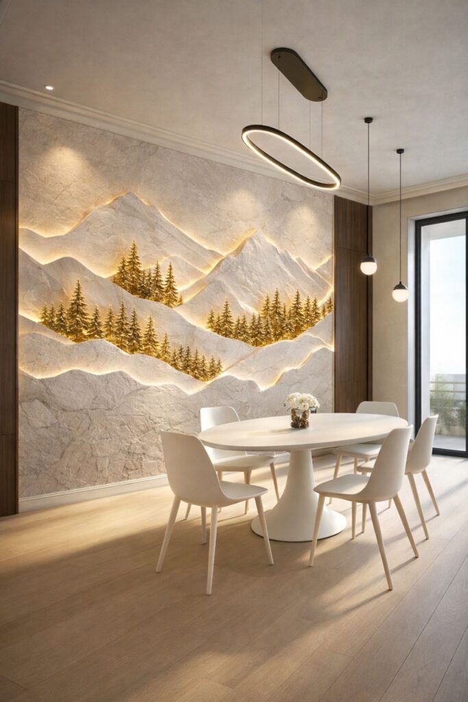 alt="Luxury Wall Decor Ideas for Modern Living Room"