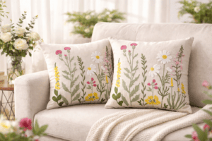 Aesthetic Floral Pillow Covers
