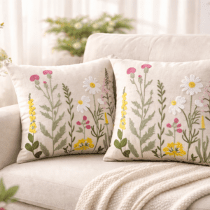 Aesthetic Floral Pillow Covers