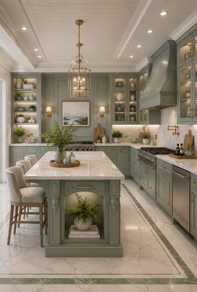 cozy kitchen ideas with warm textures and welcoming modern decor