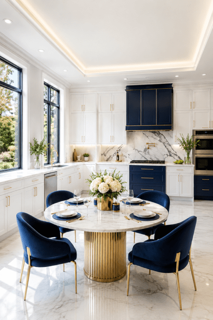cozy kitchen ideas with stylish lighting and timeless american kitchen decor