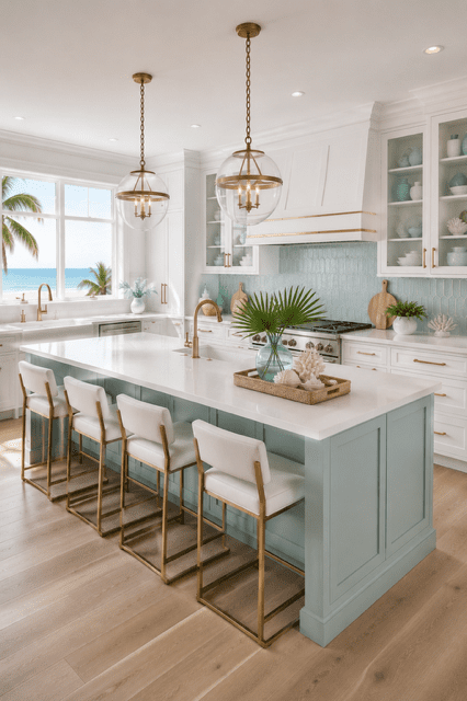 cozy kitchen ideas with natural sunlight and timeless american kitchen decor